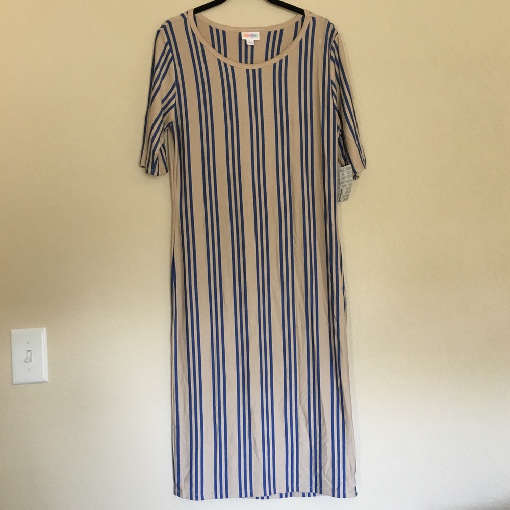 LuLaRoe Julia Dress sz L